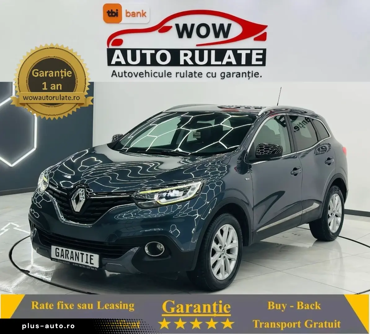 RENAULT KADJAR 2016 1.6D E6 Garantie 12 Luni Rate Avans 0 Do