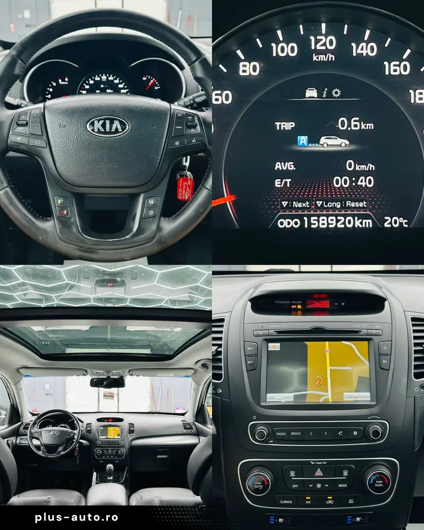 KIA SORENTO 2015 2.0D E6 Garantie 12 Luni Rate Avans 0 Doar