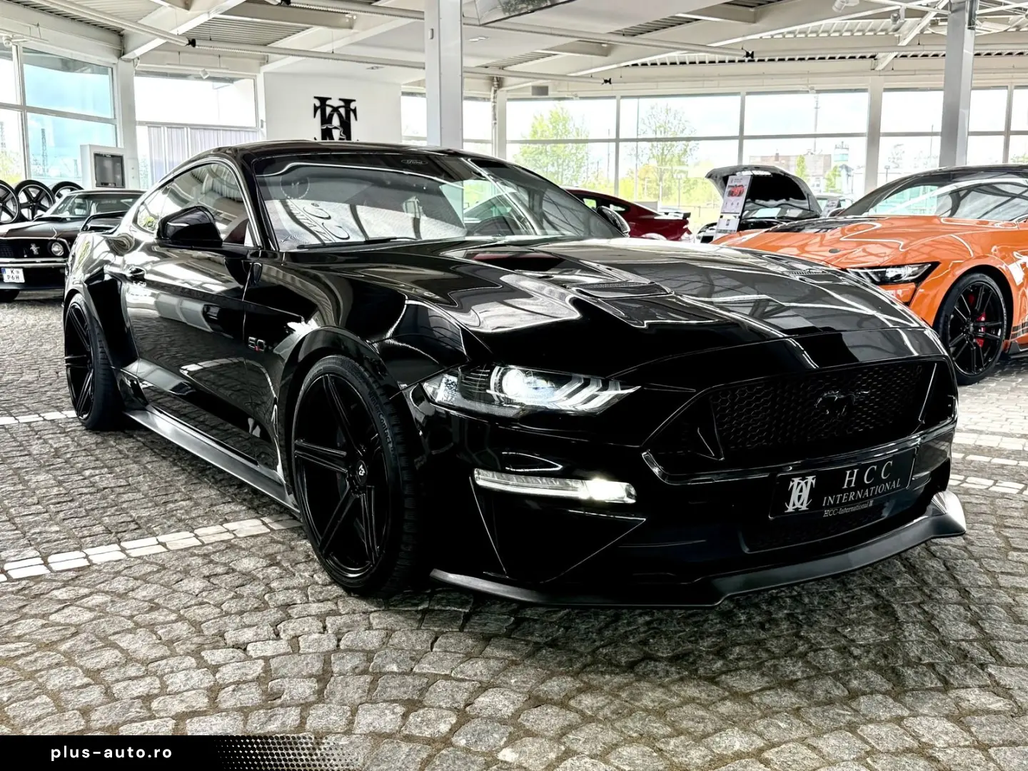 FORD Mustang GT V8 Fastback Aut.   KW V3 Leder rot