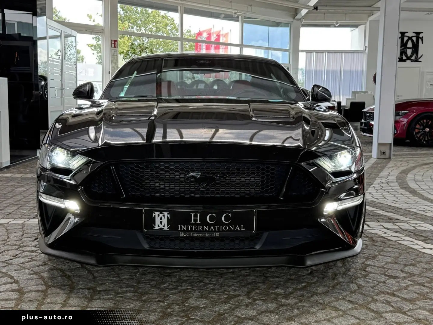 FORD Mustang GT V8 Fastback Aut.   KW V3 Leder rot