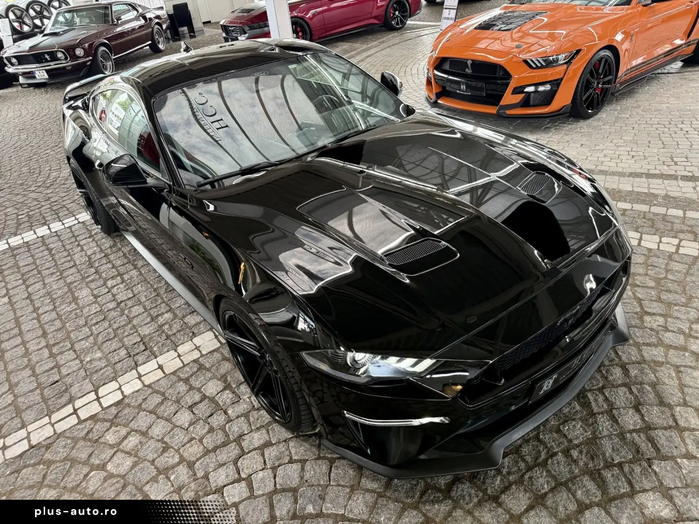 FORD Mustang GT V8 Fastback Aut.   KW V3 Leder rot