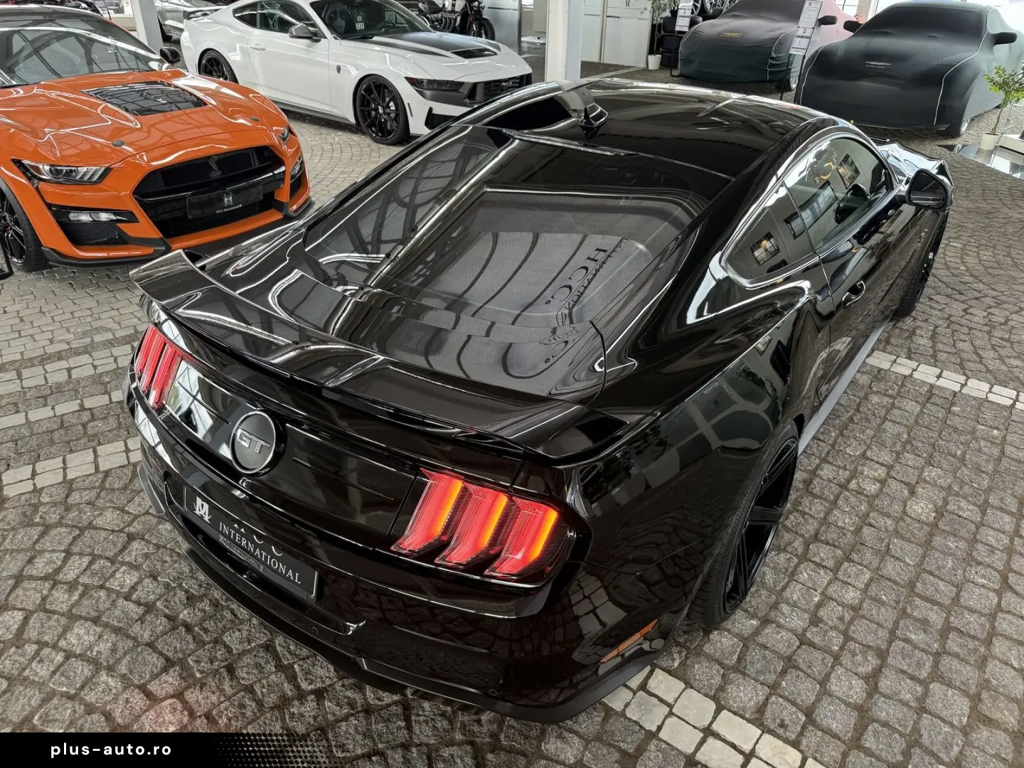 FORD Mustang GT V8 Fastback Aut.   KW V3 Leder rot