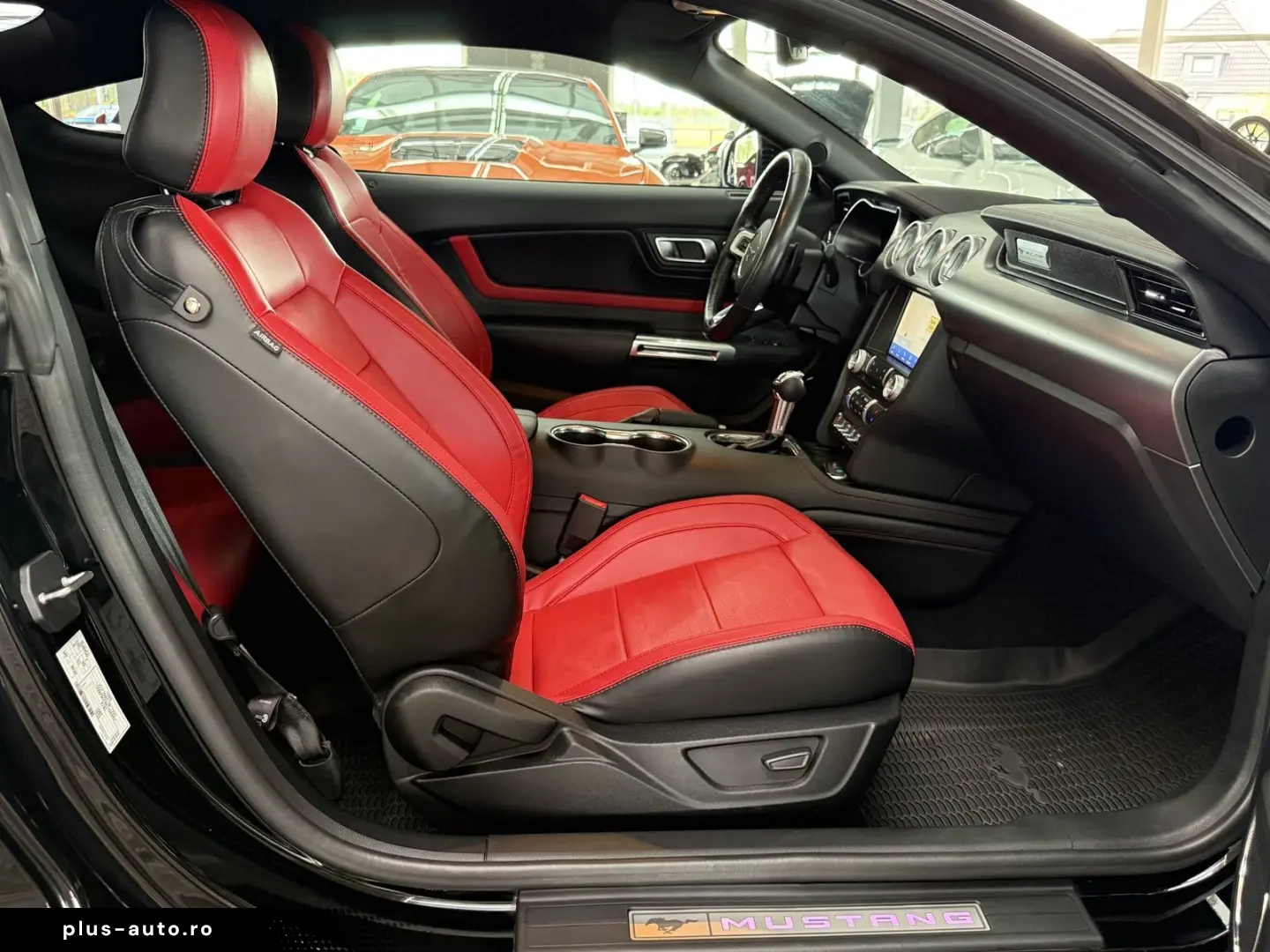 FORD Mustang GT V8 Fastback Aut.   KW V3 Leder rot
