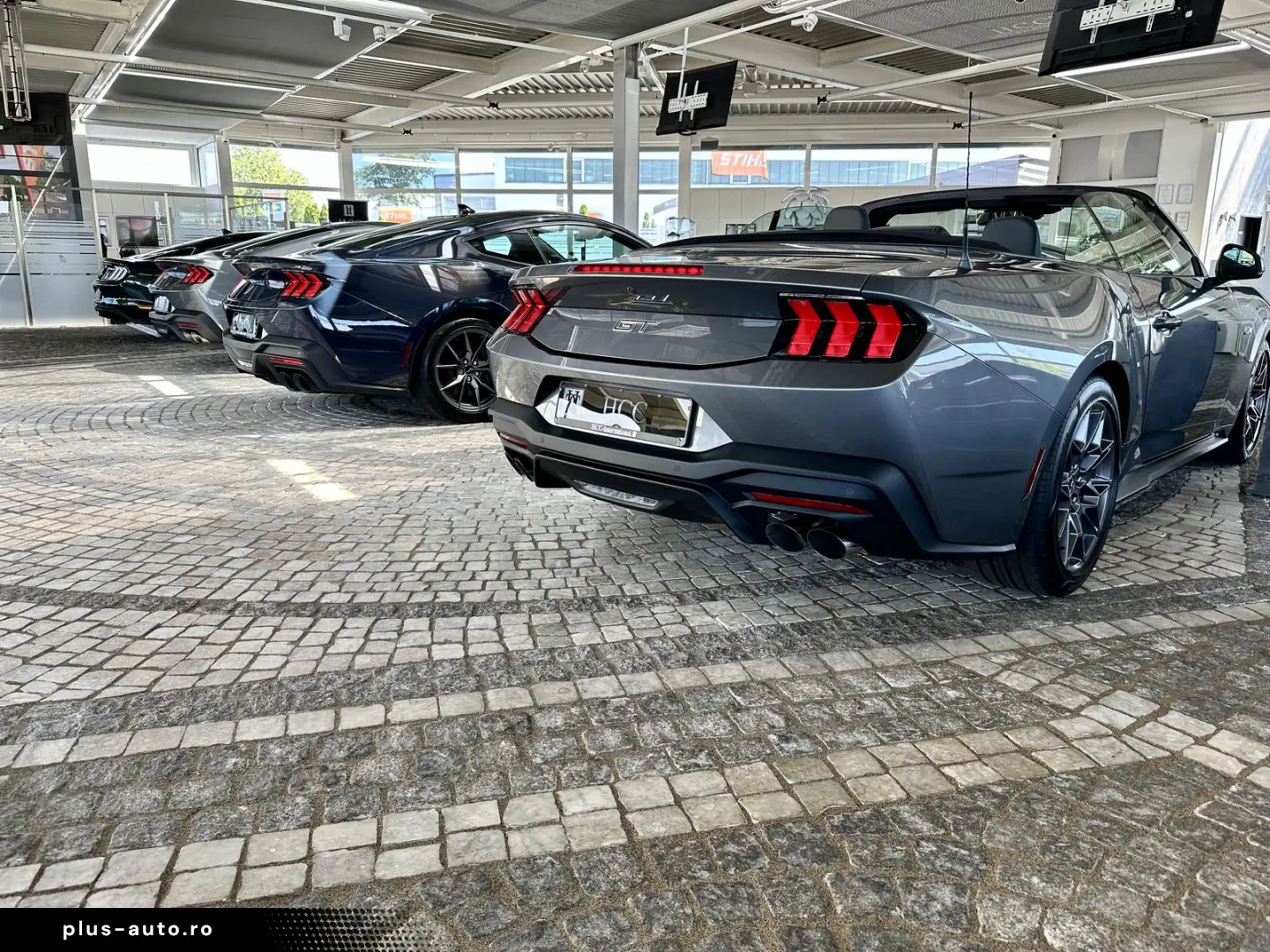 FORD Mustang GT V8 Fastback Aut.   KW V3 Leder rot