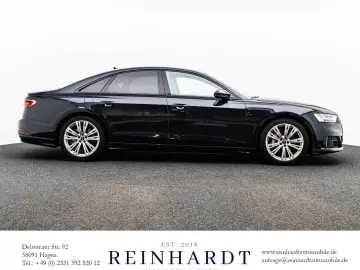 AUDI A8 55TFSi S LINE BLACK LSR ACC HuD PANO S-SITZE