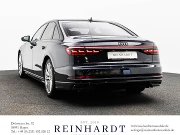 AUDI A8 55TFSi S LINE BLACK LSR ACC HuD PANO S-SITZE