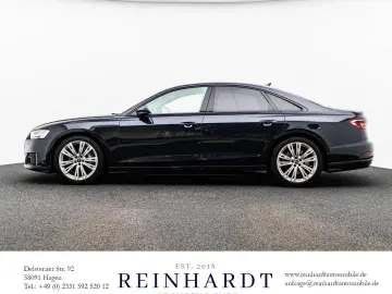 AUDI A8 55TFSi S LINE BLACK LSR ACC HuD PANO S-SITZE