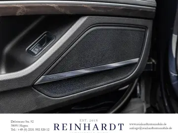 AUDI A8 55TFSi S LINE BLACK LSR ACC HuD PANO S-SITZE