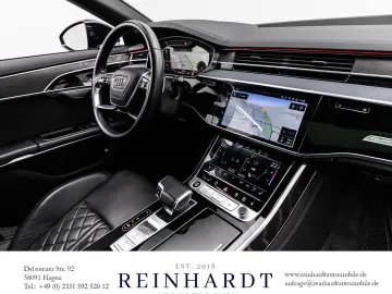 AUDI A8 55TFSi S LINE BLACK LSR ACC HuD PANO S-SITZE