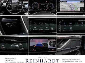 AUDI A8 55TFSi S LINE BLACK LSR ACC HuD PANO S-SITZE