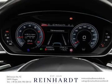 AUDI A8 55TFSi S LINE BLACK LSR ACC HuD PANO S-SITZE