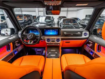 Mercedes-Benz G 63 AMG MY 2027   ORANGE Leather   A22