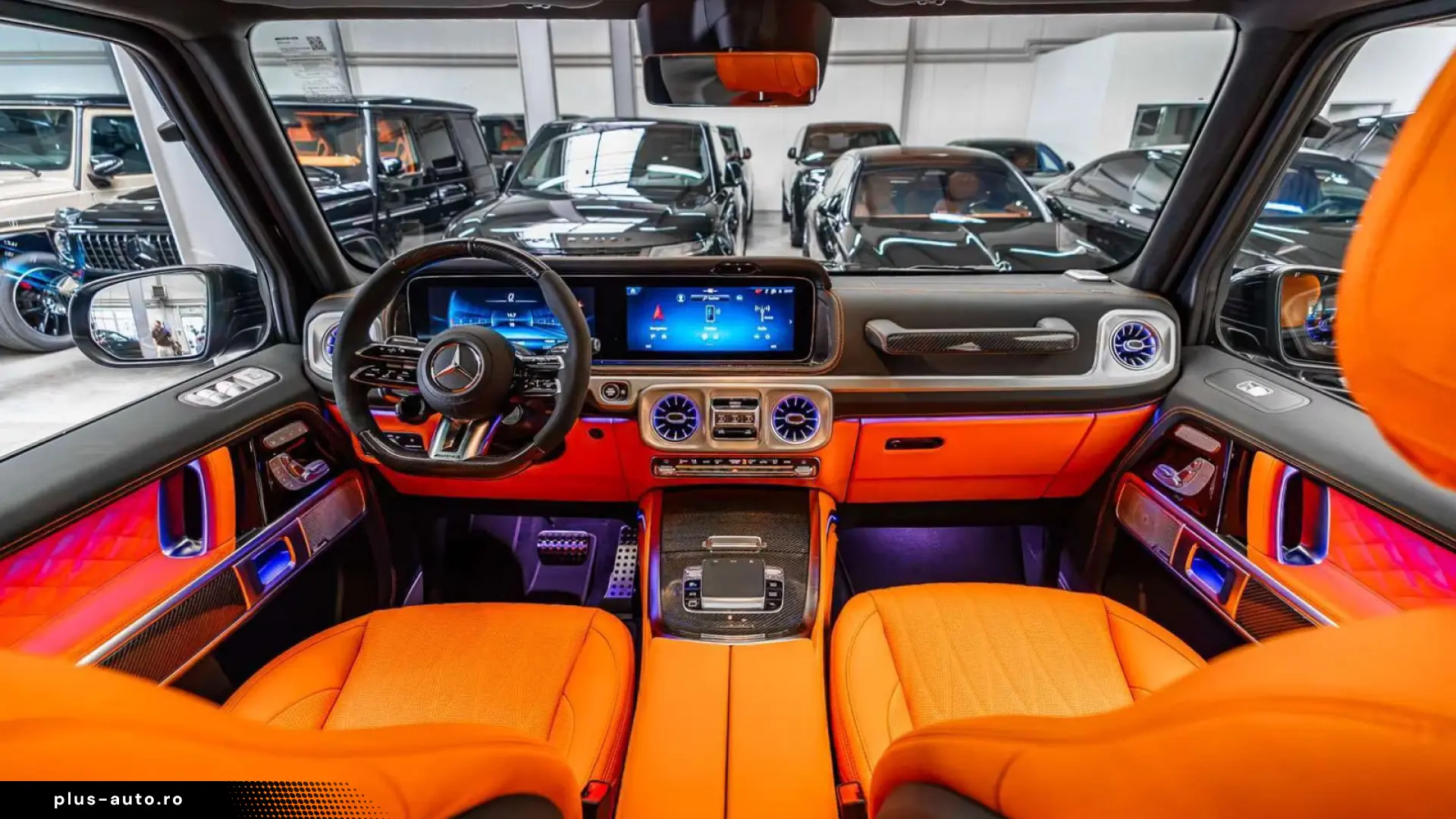 Mercedes-Benz G 63 AMG MY 2027   ORANGE Leather   A22