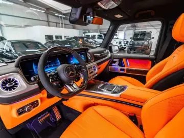 Mercedes-Benz G 63 AMG MY 2027   ORANGE Leather   A22