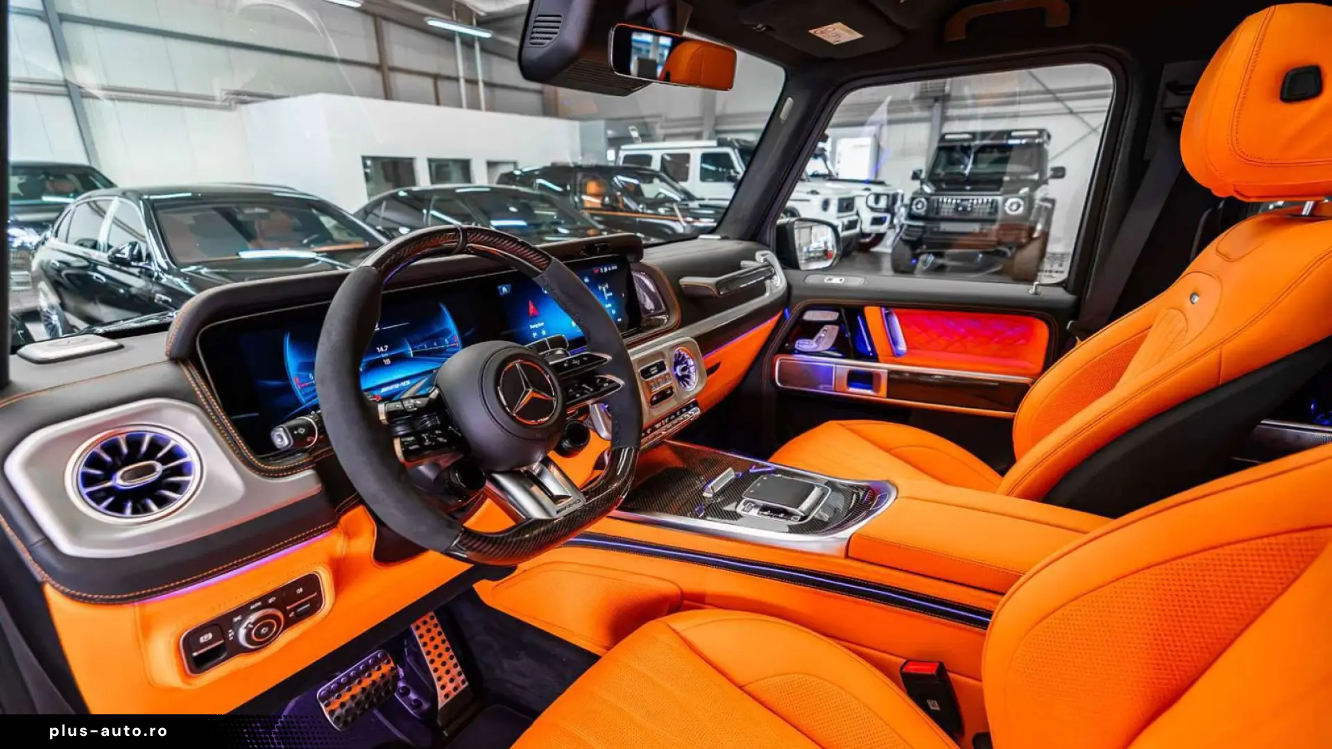 Mercedes-Benz G 63 AMG MY 2027   ORANGE Leather   A22