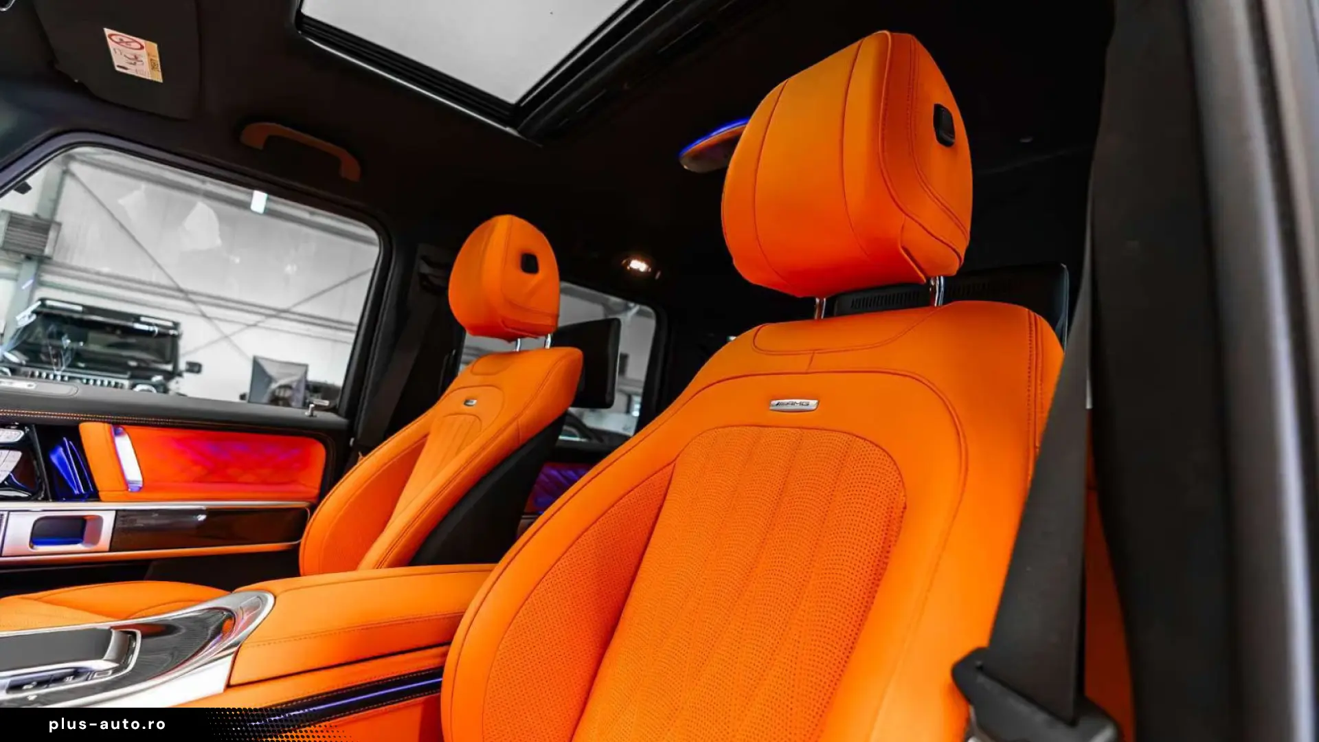 Mercedes-Benz G 63 AMG MY 2027   ORANGE Leather   A22