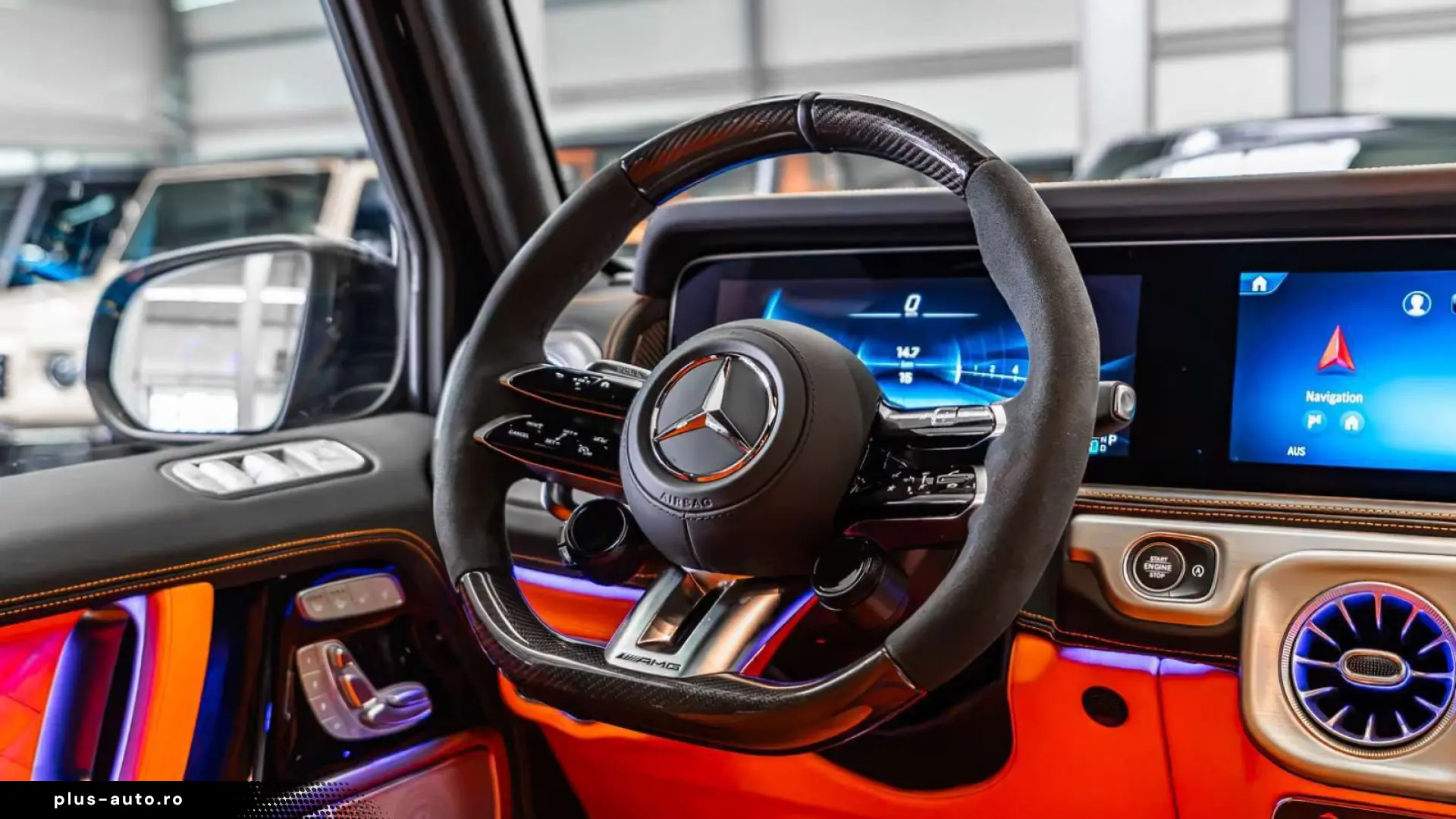 Mercedes-Benz G 63 AMG MY 2027   ORANGE Leather   A22