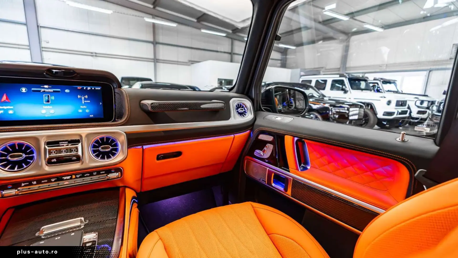 Mercedes-Benz G 63 AMG MY 2027   ORANGE Leather   A22