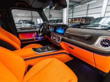Mercedes-Benz G 63 AMG MY 2027   ORANGE Leather   A22