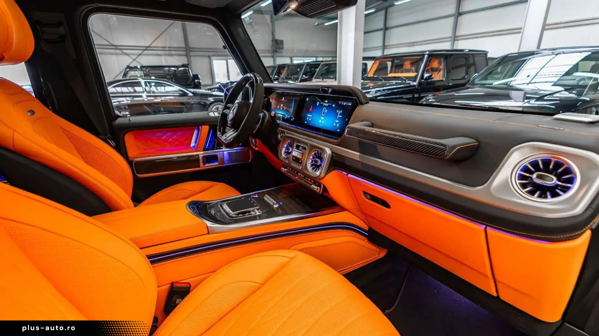 Mercedes-Benz G 63 AMG MY 2027   ORANGE Leather   A22