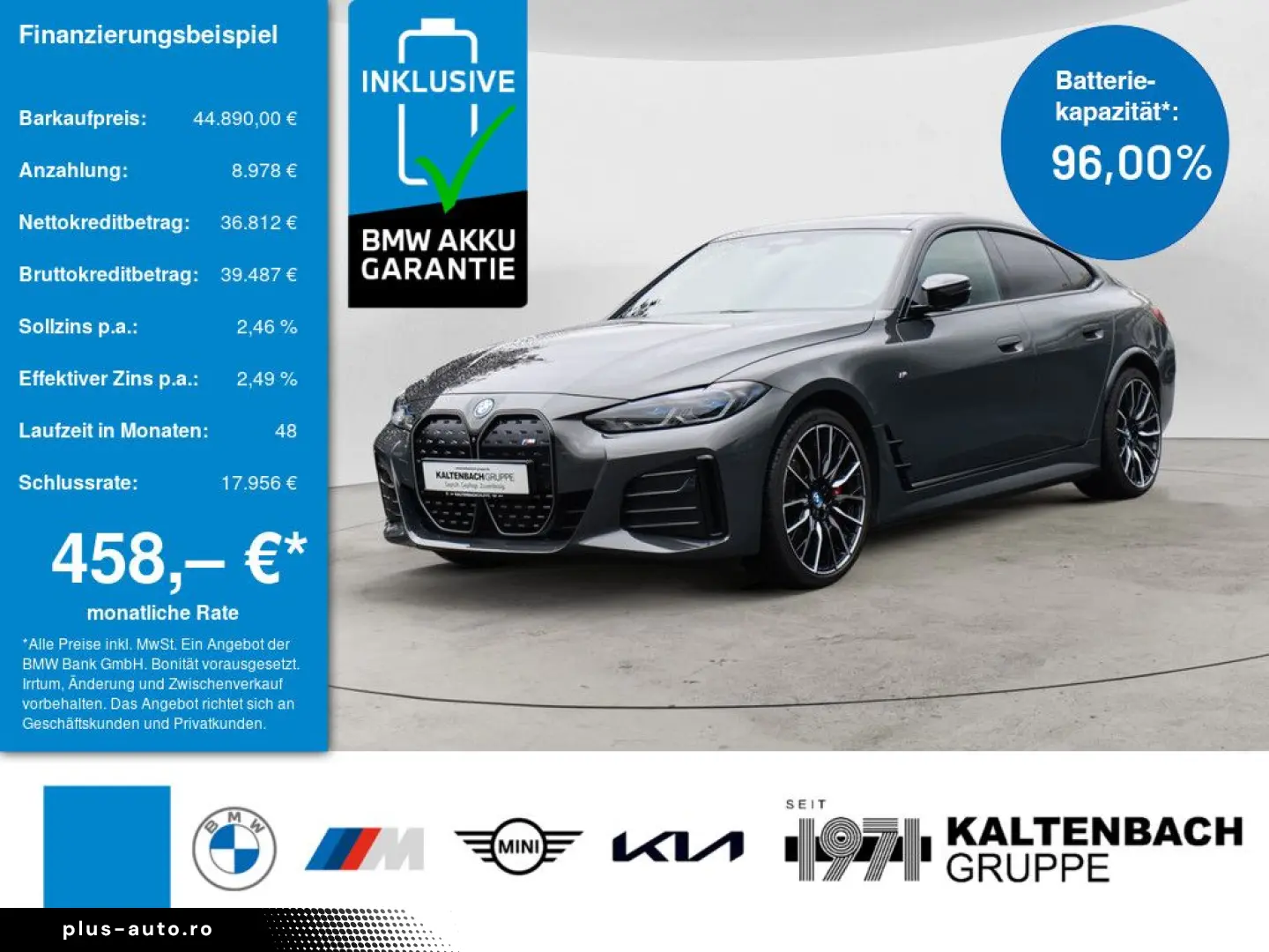 BMW i4 Gran Coupe M50 AHK 360  LASER LED ACC NAVI