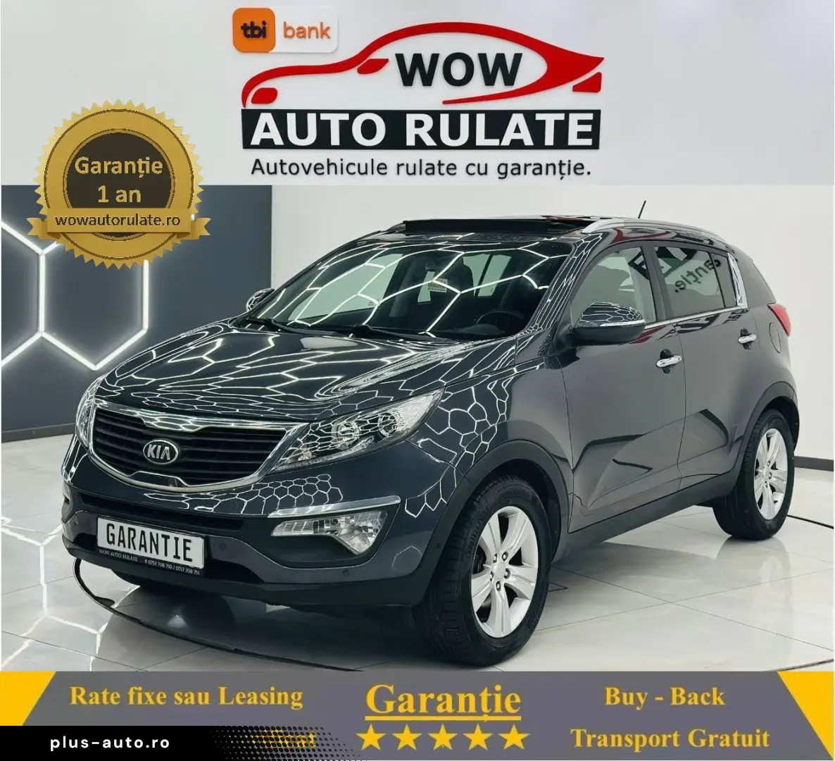 KIA SPORTAGE 2013 1.7D E5 Garantie 12 Luni Rate Avans 0 Doar