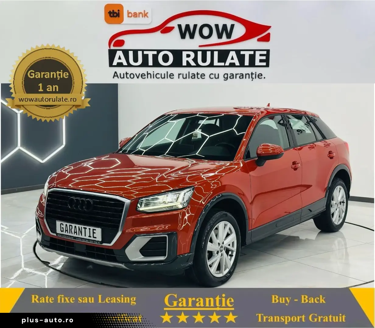 AUDI Q2 2018 1.6D E6 Garantie 12 Luni Rate Avans 0 Doar Cu B