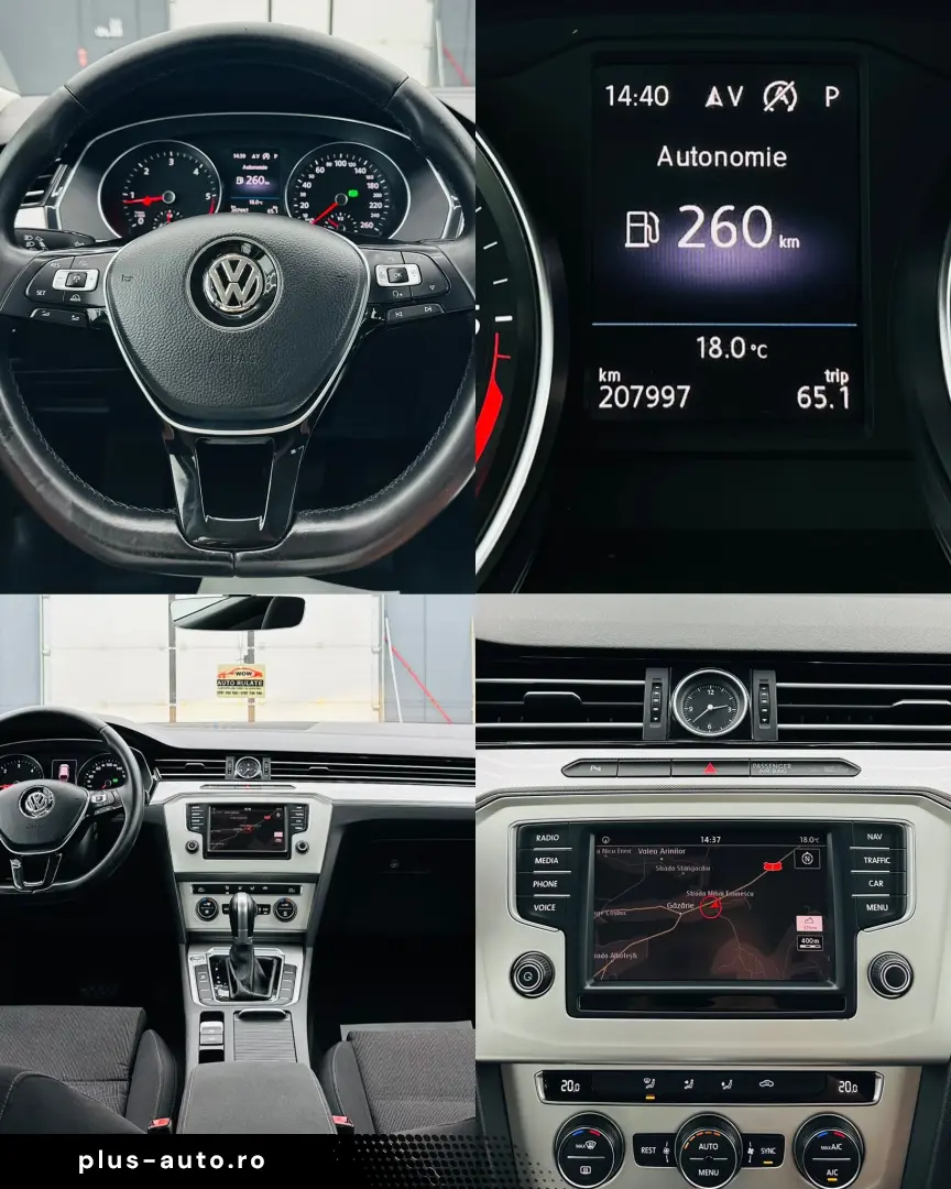 VOLKSWAGEN PASSAT 2017 1.6D E6 Garantie 12 Luni Rate Avans 0