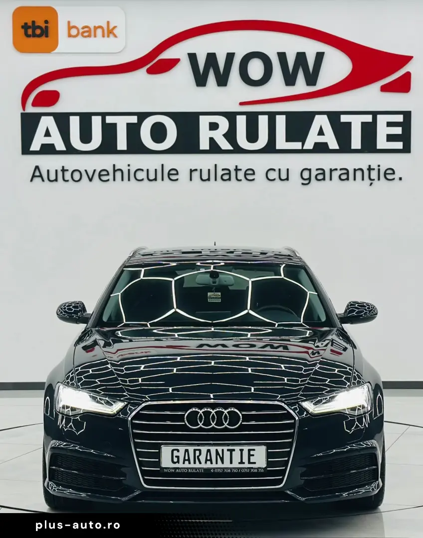 AUDI A6 2017 2.0D E6 Garantie 12 Luni Rate Avans 0 Doar Cu B