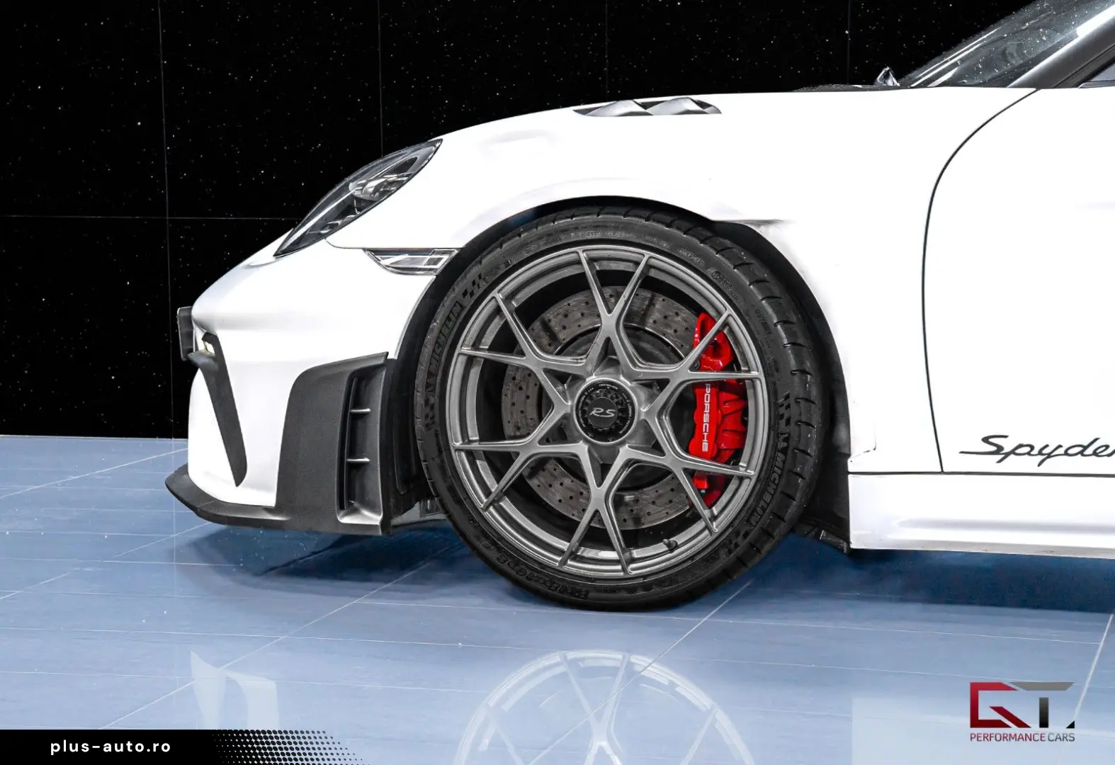 PORSCHE 718 Spyder RS WEISSACH Camera PDLS Sport-Chrono