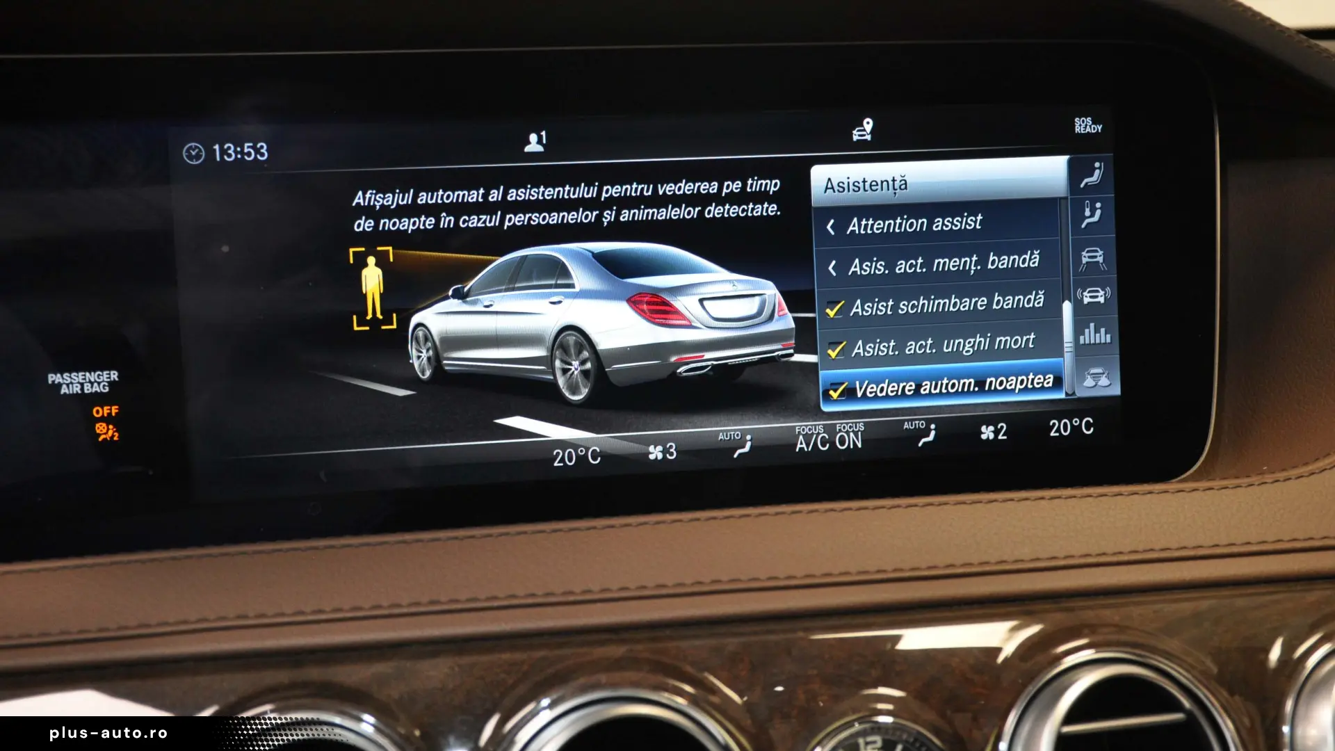 MB S400 4MATIC DVD NIGHTVISION HEADUP TVA