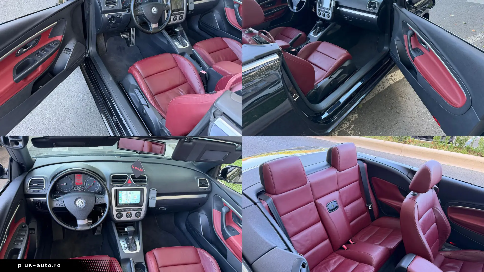 VW Eos CABRIO 140cp cu DSG! integral PIELE  CarPlay  XENON