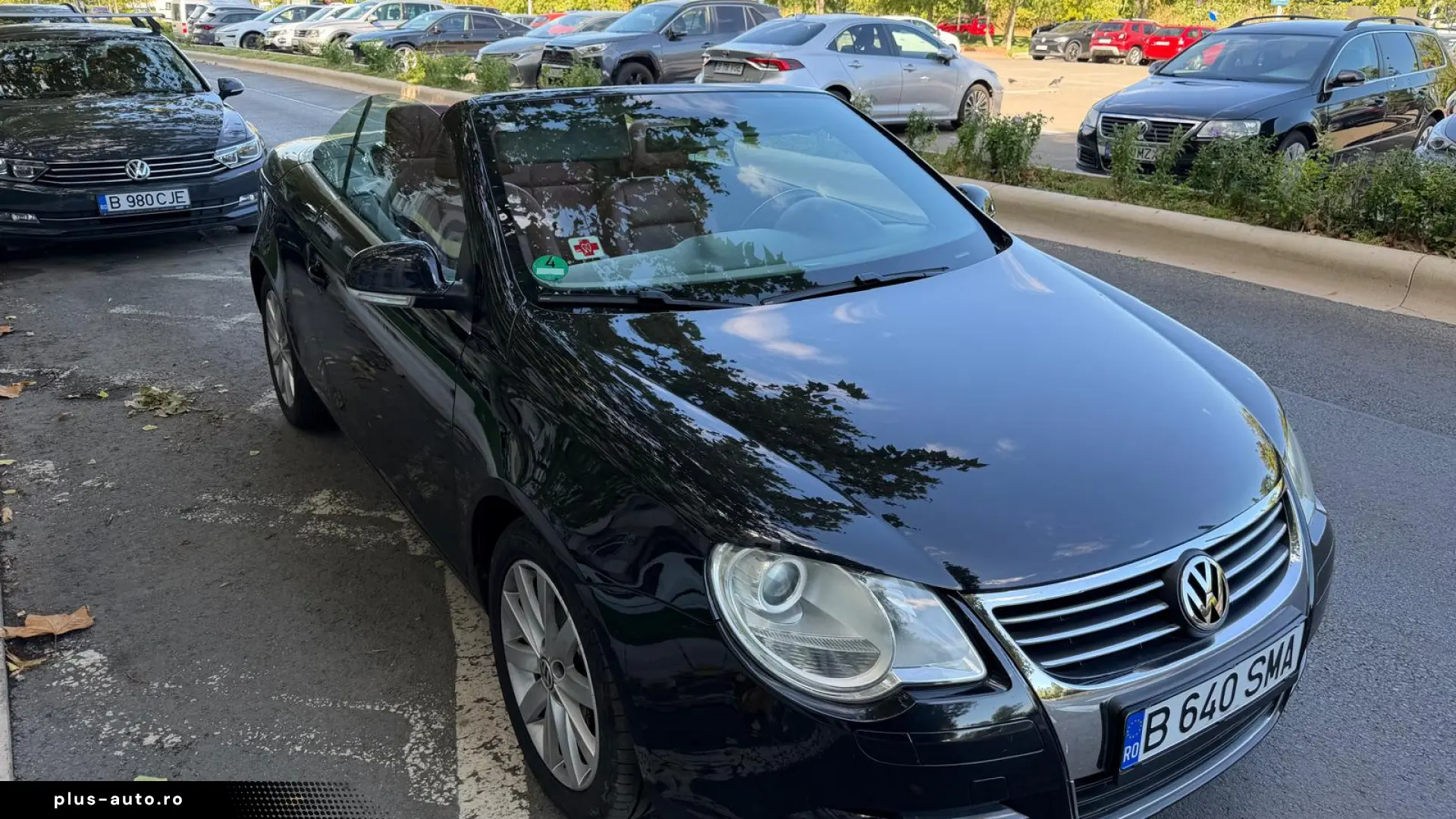 VW Eos CABRIO 140cp cu DSG! integral PIELE  CarPlay  XENON