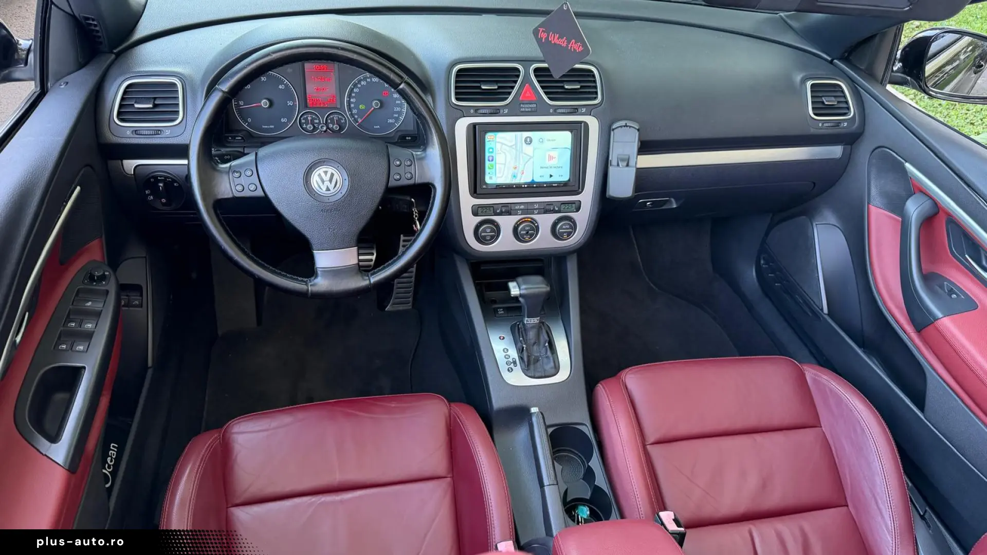 VW Eos CABRIO 140cp cu DSG! integral PIELE  CarPlay  XENON