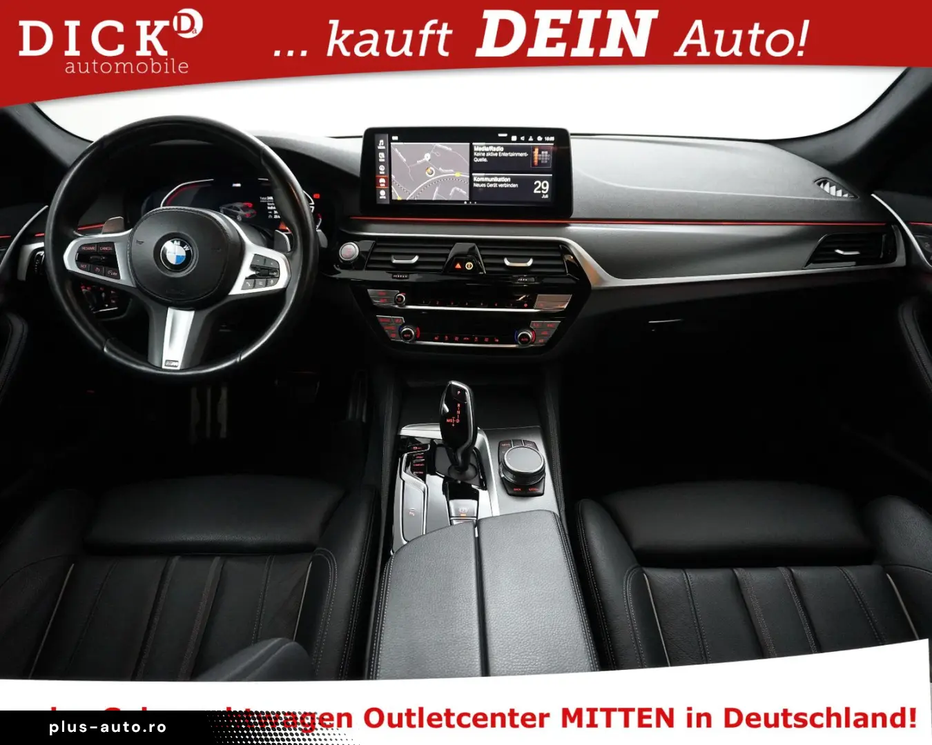 BMW 520 M Sport SCHADO PANO LEDER DAKOTA KAM PROF 19