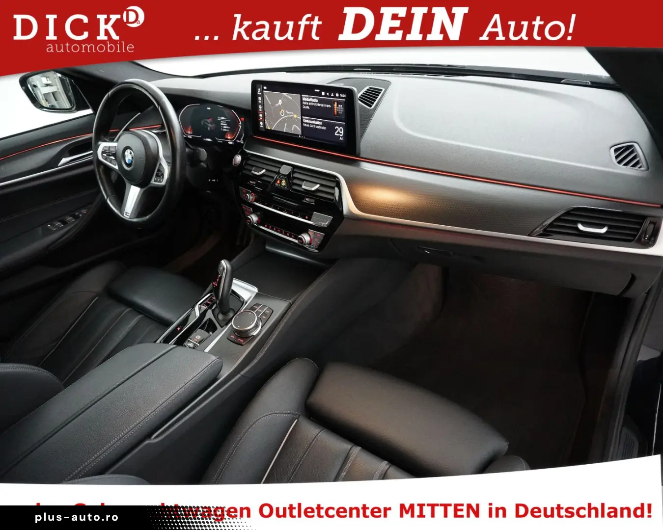 BMW 520 M Sport SCHADO PANO LEDER DAKOTA KAM PROF 19
