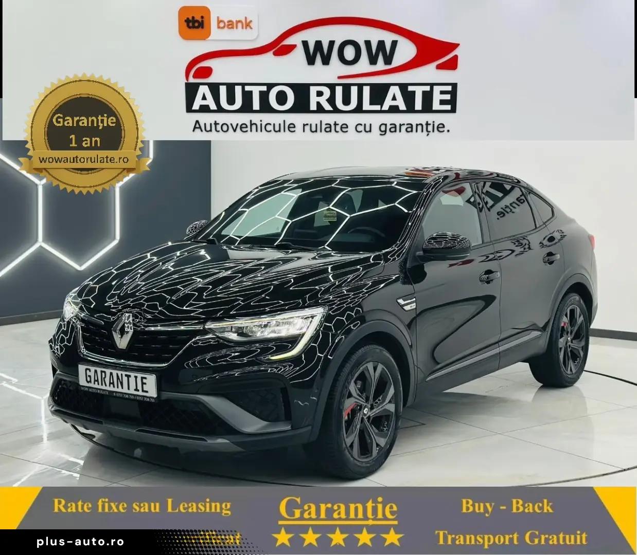 RENAULT Arkana 2022 1.6i hybrid E6 Garantie 12 Luni Rate Ava