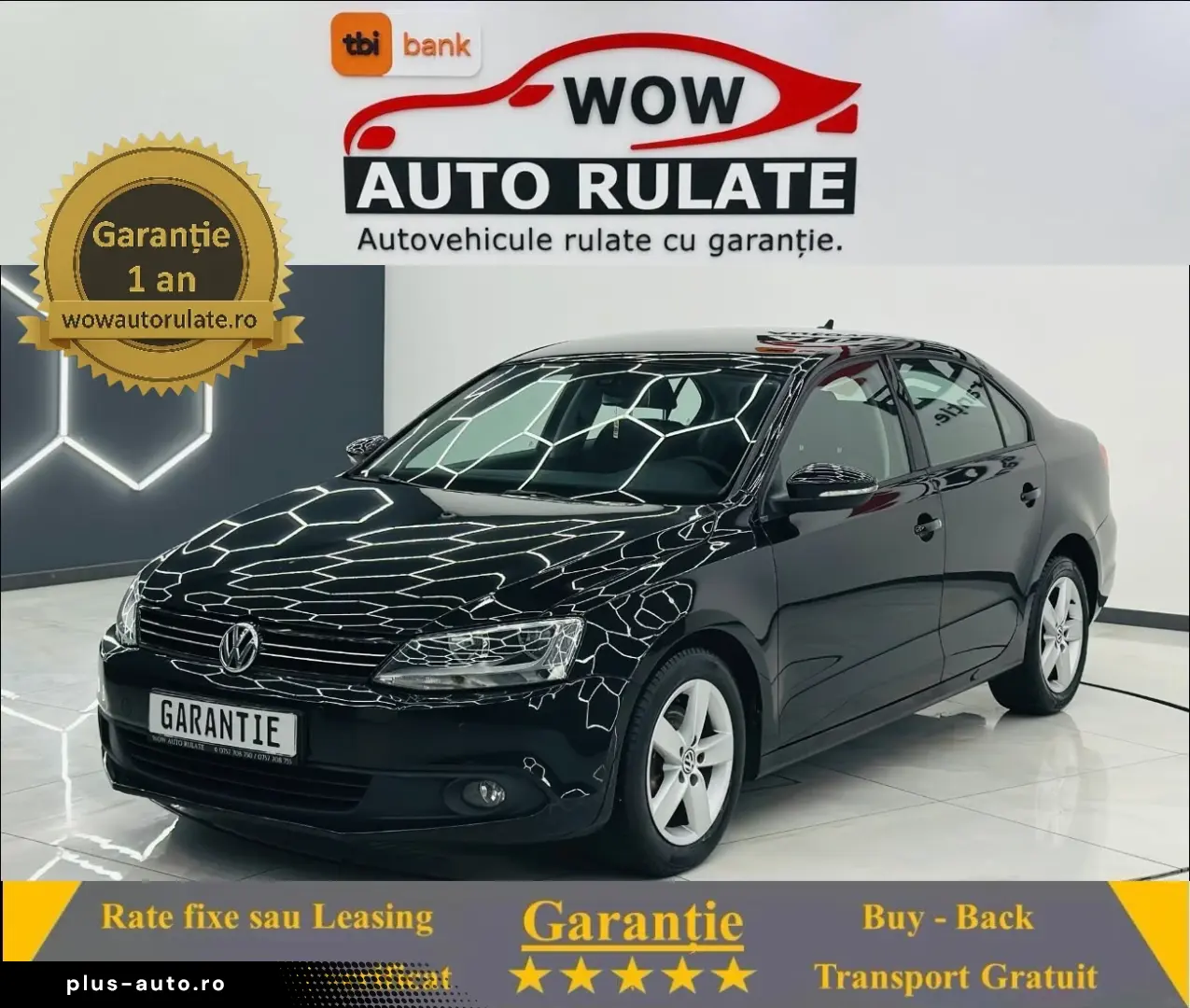 VOLKSWAGEN JETTA 2013 1.6D E5 Garantie 12 Luni Rate Avans 0