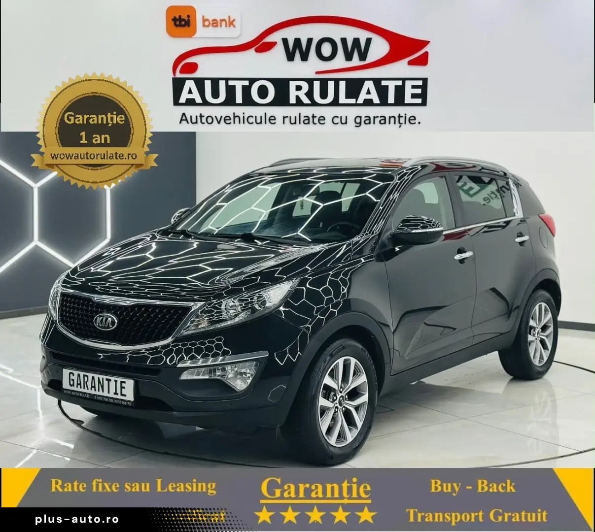 KIA SPORTAGE 2016 1.7D E6 Garantie 12 Luni Rate Avans 0 Doar