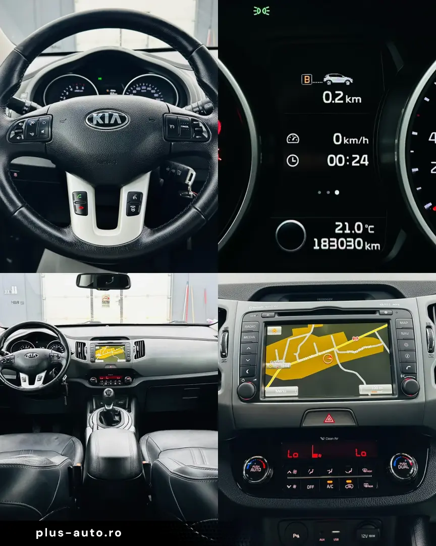 KIA SPORTAGE 2016 1.7D E6 Garantie 12 Luni Rate Avans 0 Doar