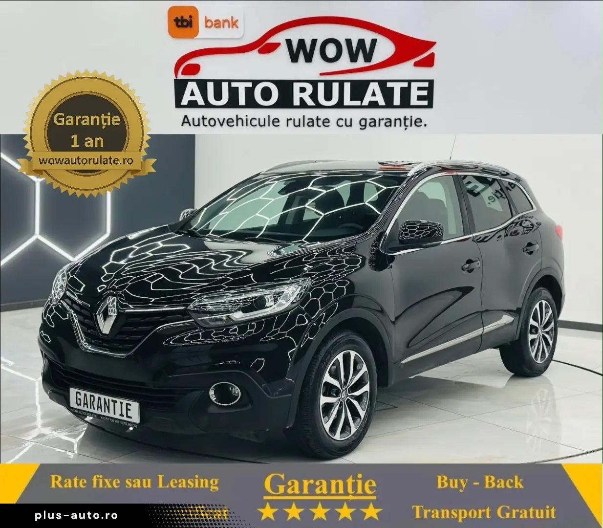 RENAULT KADJAR 2016 1.5D E6 Garantie 12 Luni Rate Avans 0 Do