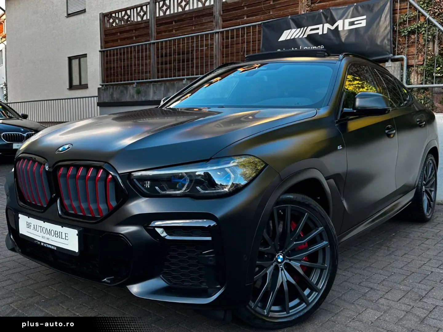 BMW X6 xDr40d M Sport Black Vermilion Edition Frozen