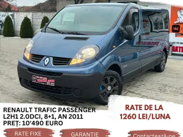 Renault Trafic Passenger L2H1 2.0Dci  8 1  An 2011 (IN STOC)