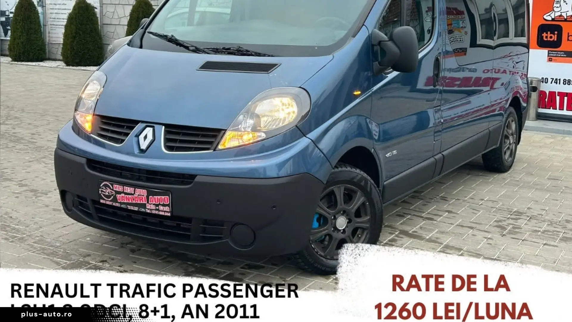 Renault Trafic Passenger L2H1 2.0Dci  8 1  An 2011 (IN STOC)