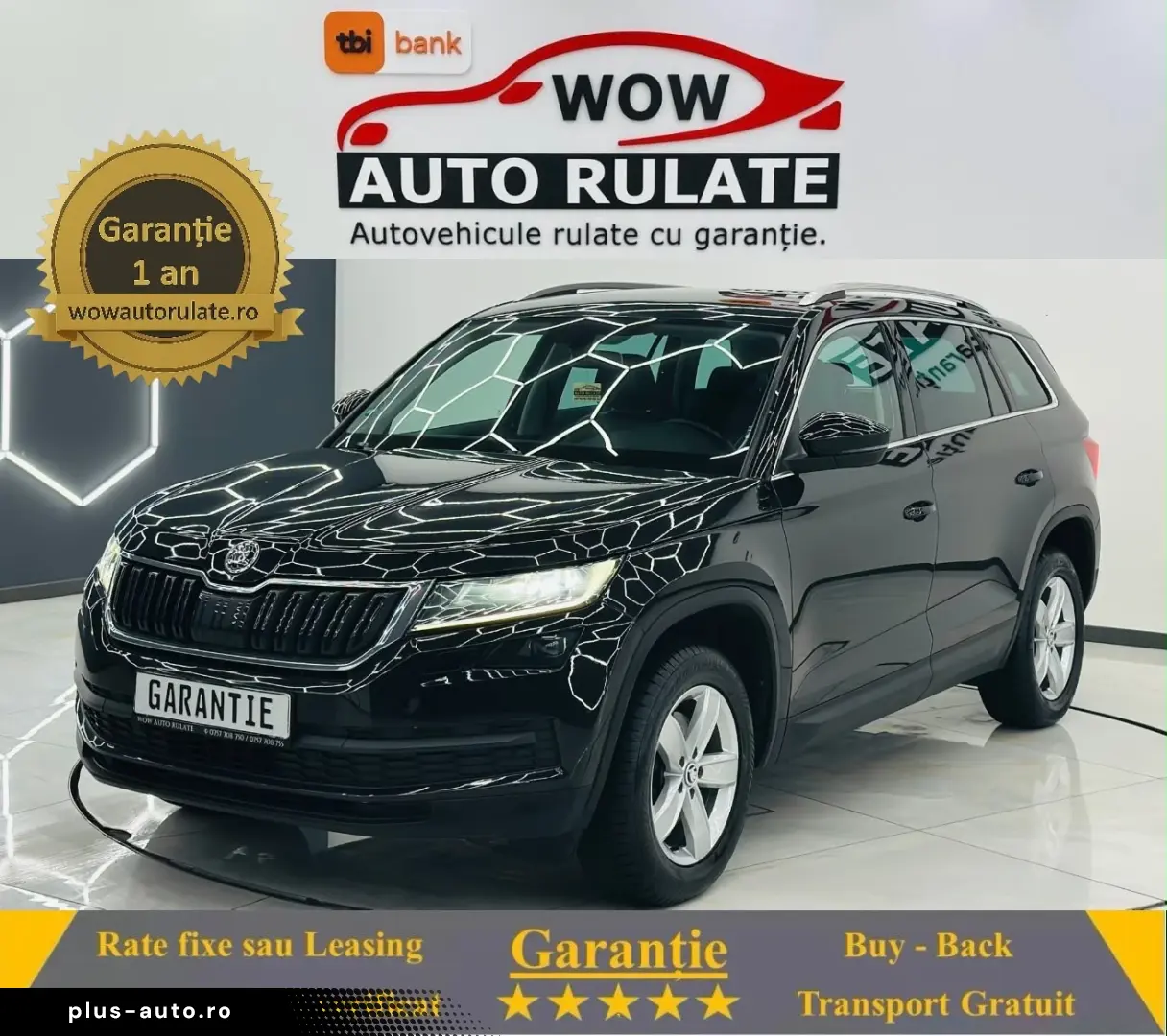 SKODA KODIAQ 2019 2.0D E6 7 Locuri Garantie 12 Luni Rate Ava