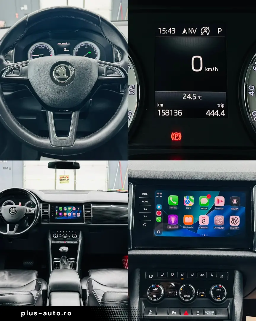 SKODA KODIAQ 2019 2.0D E6 7 Locuri Garantie 12 Luni Rate Ava