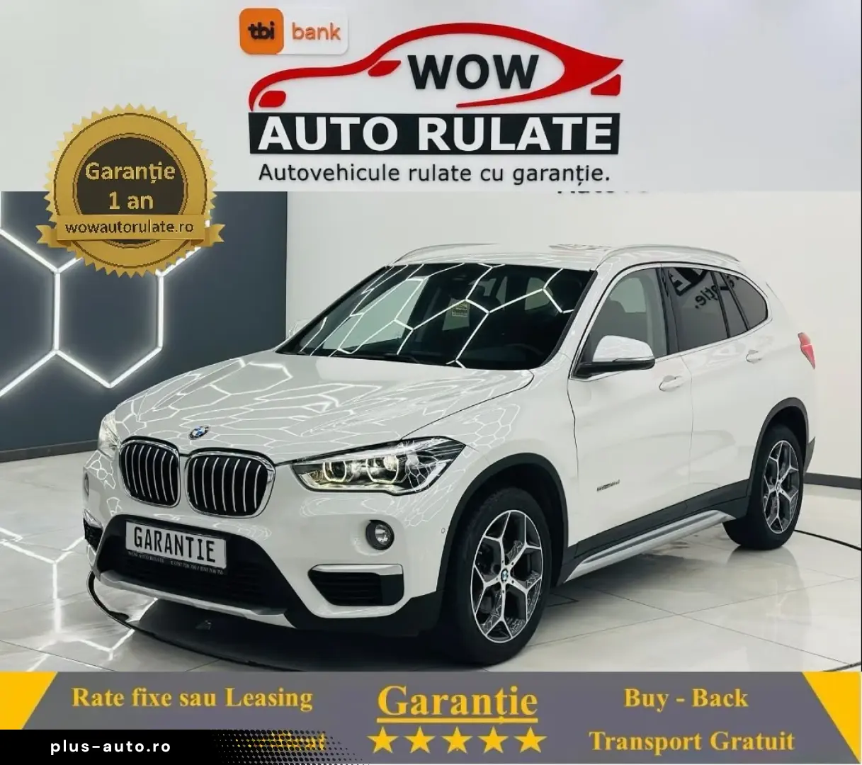 BMW X1 2017 2.0D E6 Garantie 12 Luni Rate Avans 0 Doar Cu Bu