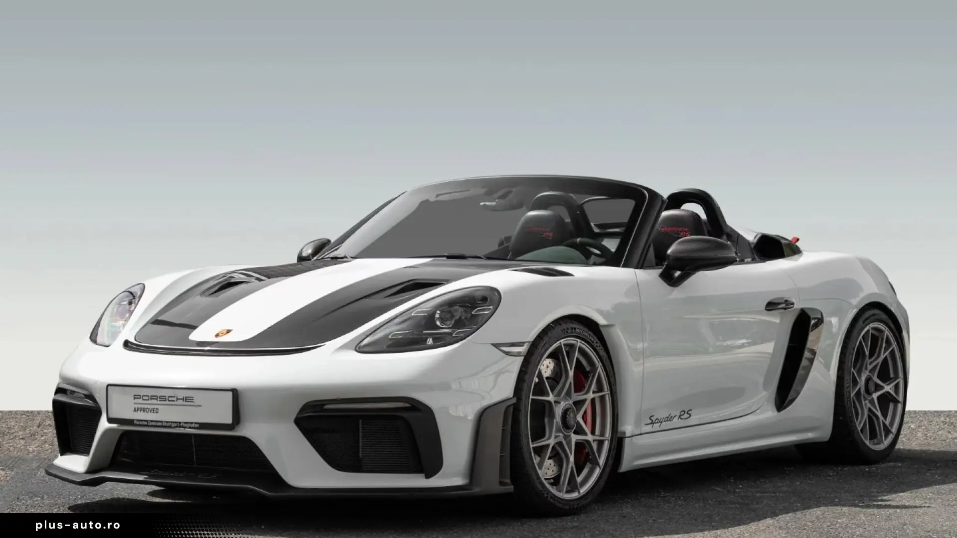Porsche 718 Spyder RS ​​Weissach Package BOSE RearCamera