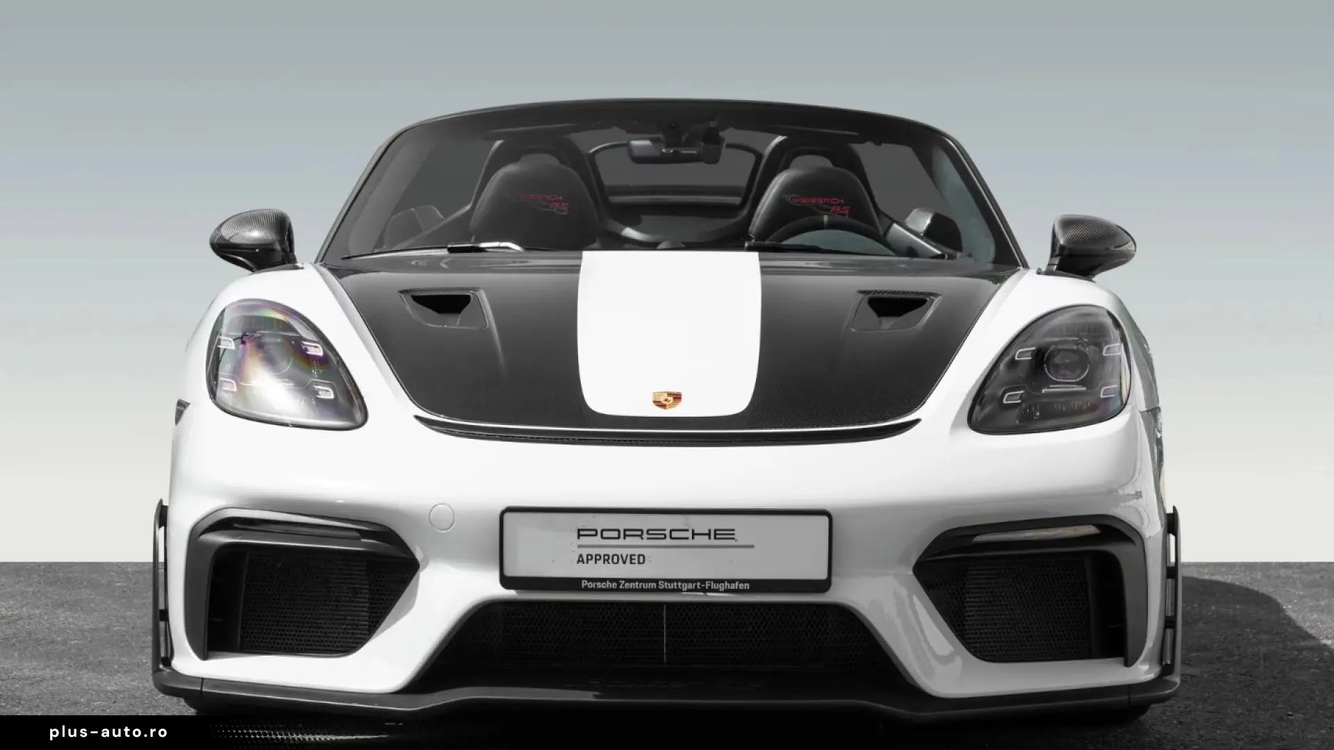 Porsche 718 Spyder RS ​​Weissach Package BOSE RearCamera