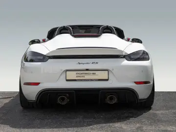 Porsche 718 Spyder RS ​​Weissach Package BOSE RearCamera